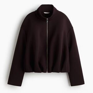 NWT H&M Scuba Fabric Jacket